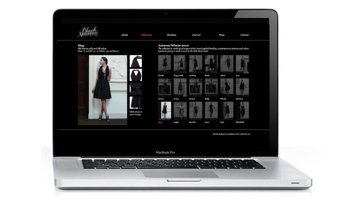 Black Nouveau Logo Identity