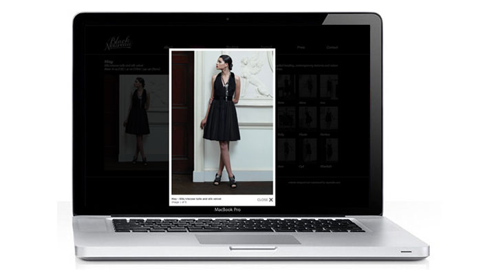 Black Nouveau Logo Identity