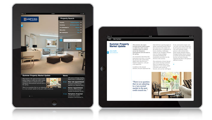 Hamptons iPad App