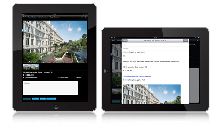 Hamptons iPad App