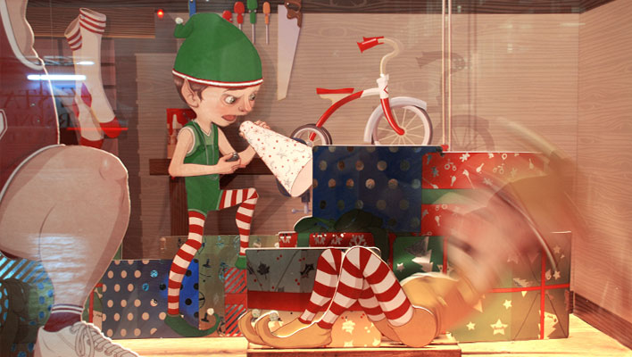 Ted Baker Christmas Window