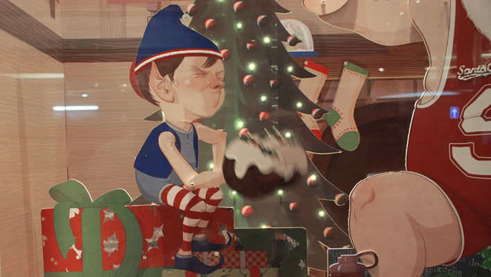 Ted Baker Christmas Window